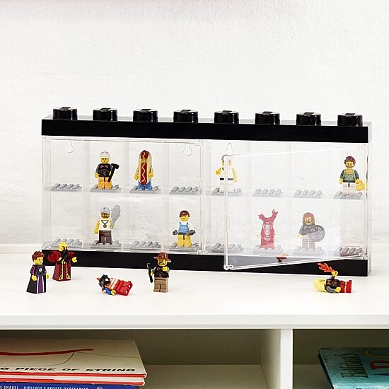 LEGO® Minifigure Display Case 16 Black