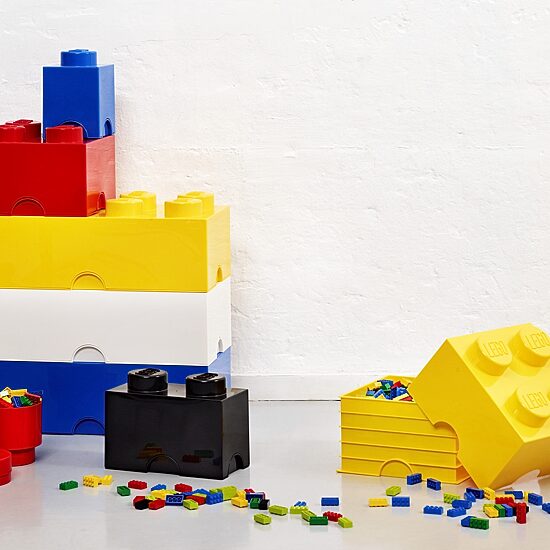 LEGO® Storage Brick 4 White Toy Box
