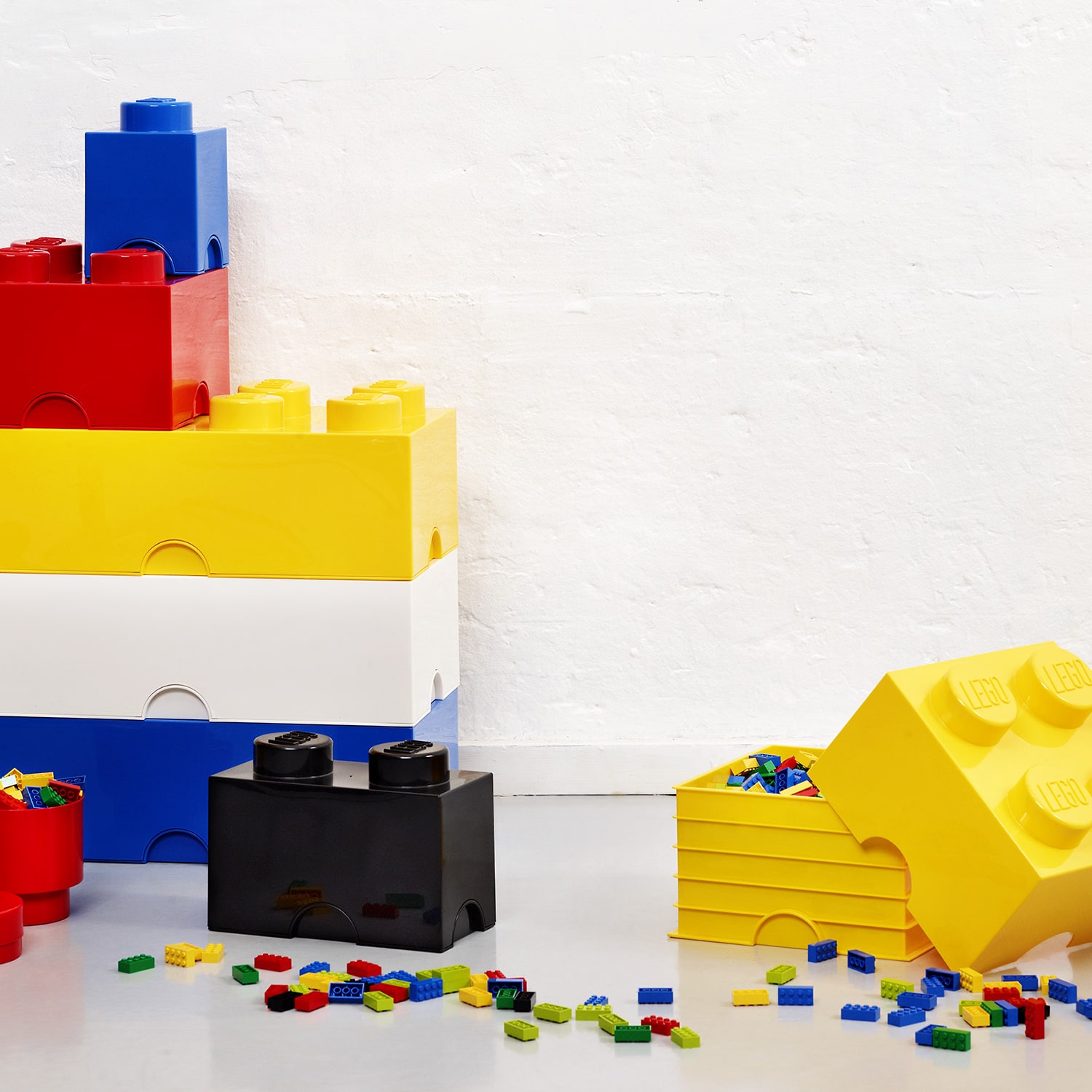 LEGO® Storage Brick 4 Bright Red Toy Box