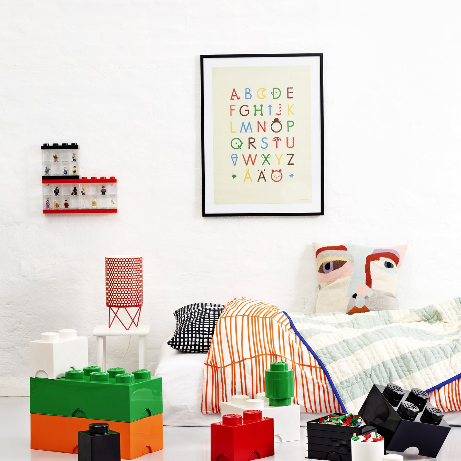 LEGO® Storage Brick 8 Black Toy Box