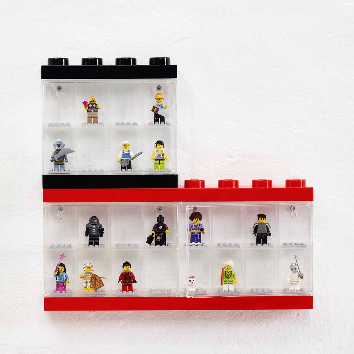 LEGO® Minifigure Display Case 8 Black