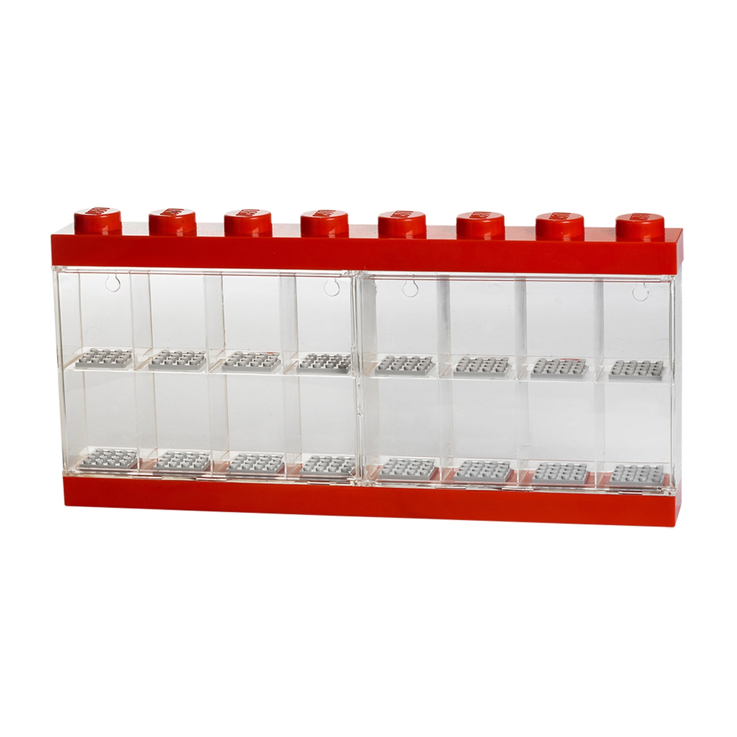 LEGO® Minifigure Display Case 16 Bright Red