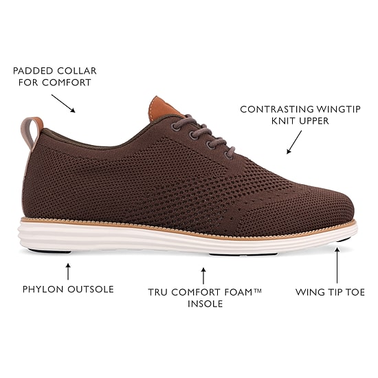 Vance Co Ezra Mens Wing Closed Toe Oxford Shoes