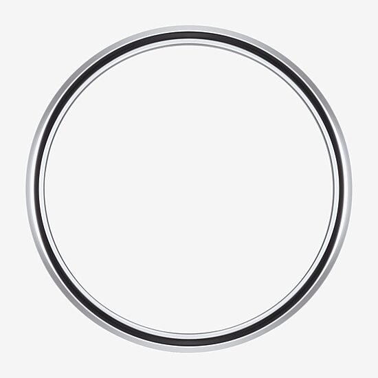 Mens 6.5MM Tantalum Wedding Band