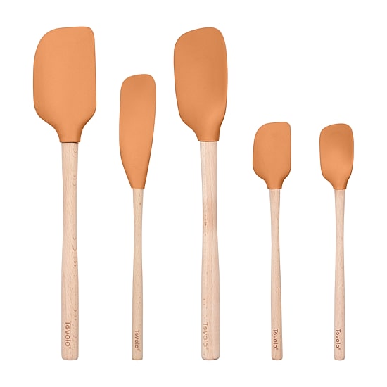 Tovolo Flex-Core Wood Handle 5-pc. Spatula Set