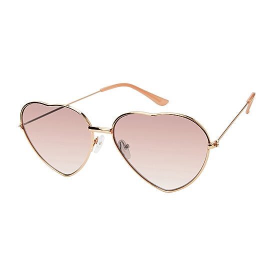 Juicy Couture Romeo Brown Pink Womens Heart Sunglasses