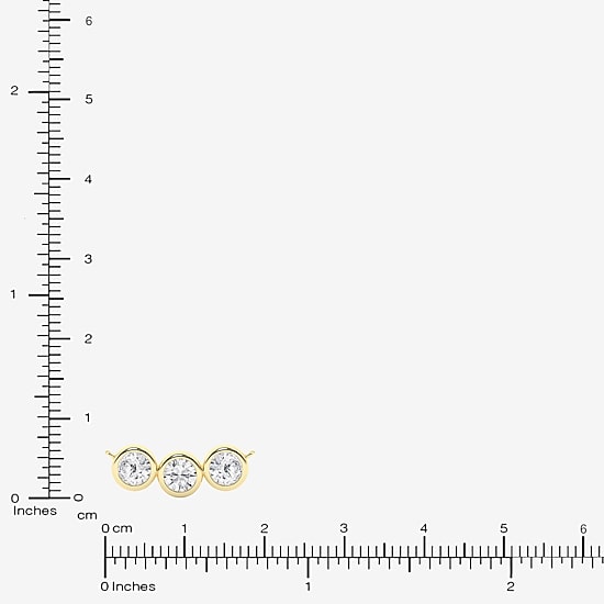 Limited Quantities! (G \ Si1) Womens 1 CT. Lab Grown White Diamond 14K Gold Pendant Necklace