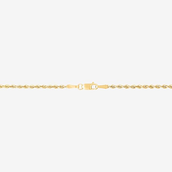 Womens 10K Gold 17 Inch Statement Necklace