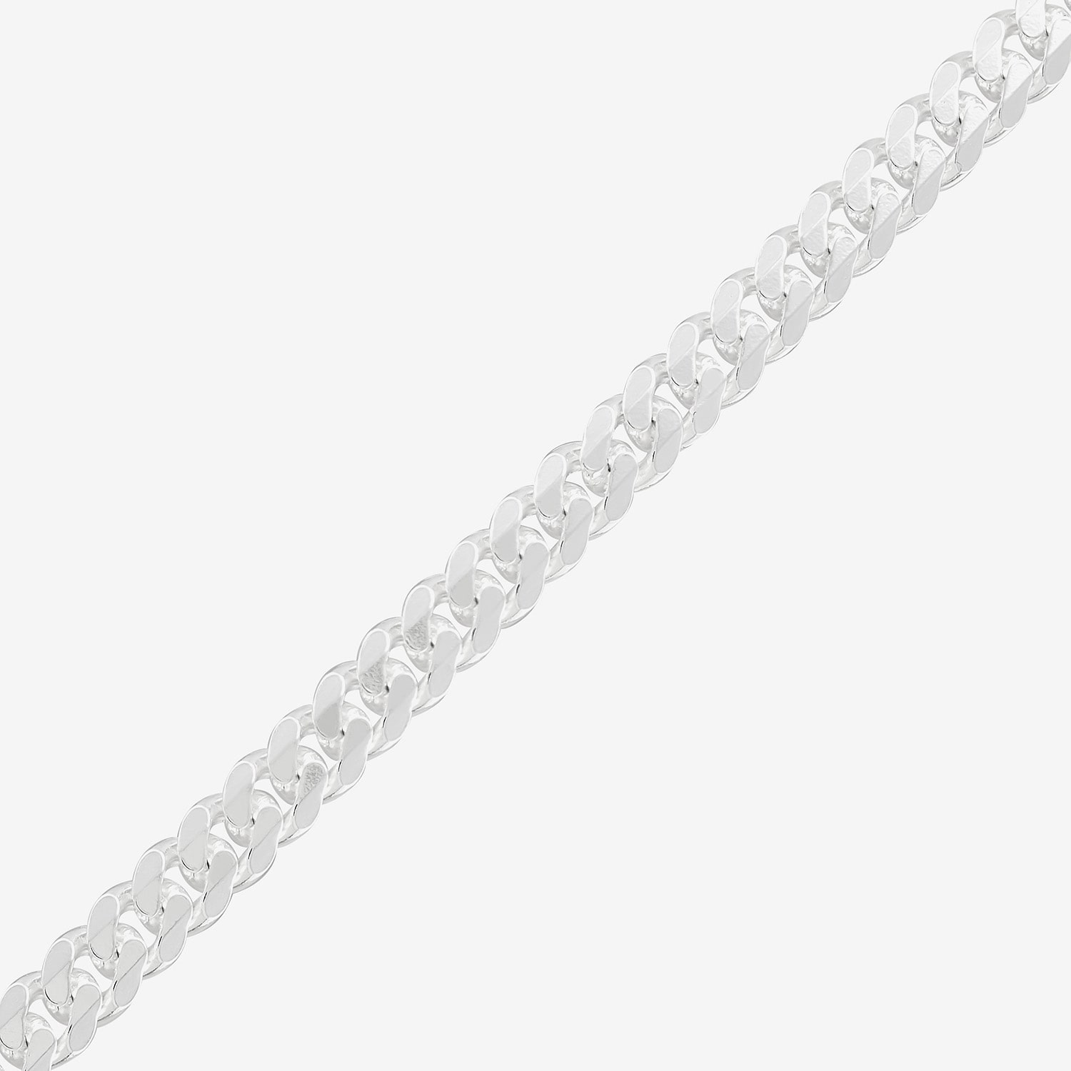 Made in Italy Mens Sterling Silver 20 Inch Curb Chain Necklace