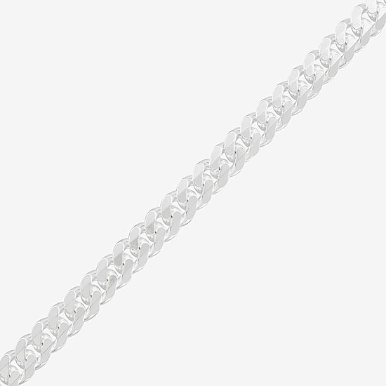Made in Italy Mens Sterling Silver 20 Inch Curb Chain Necklace