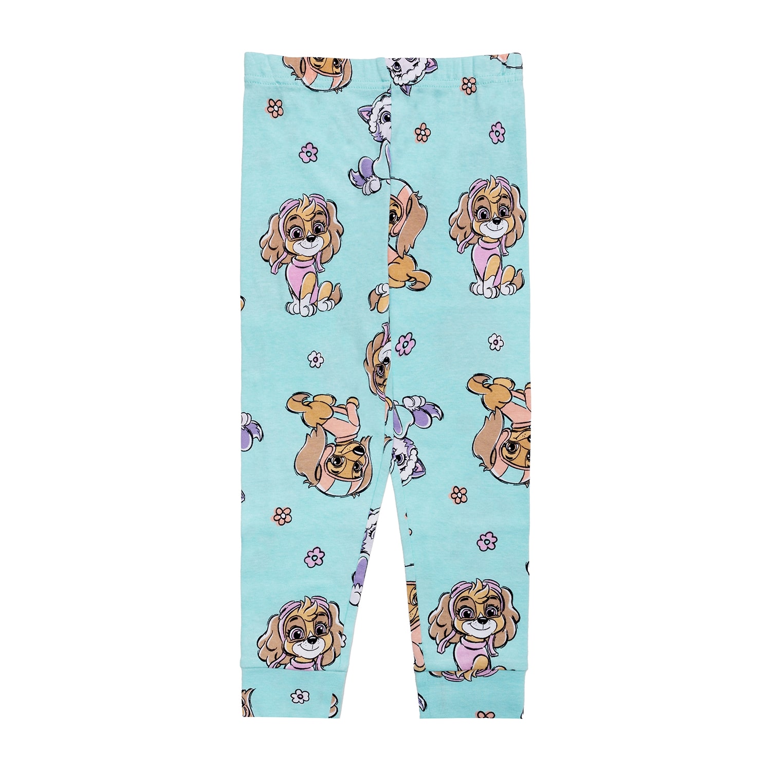 Toddler Girls Paw Patrol Crew Neck Short Sleeve 4-pc. Pajama Set