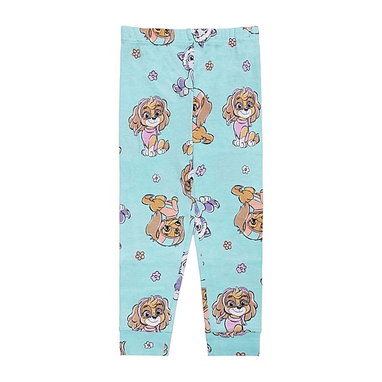 Toddler Girls Paw Patrol Crew Neck Short Sleeve 4-pc. Pajama Set