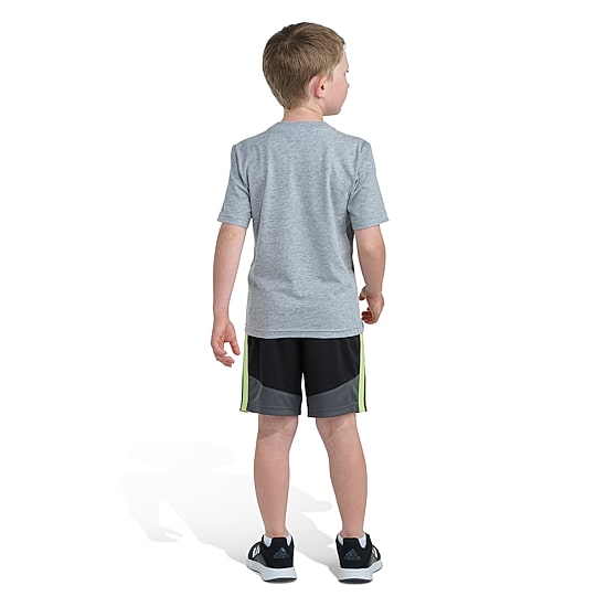 adidas Toddler Boys Jersey 2-pc. Short Set