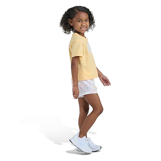 adidas Toddler Girls Jersey 2-pc. Short Set