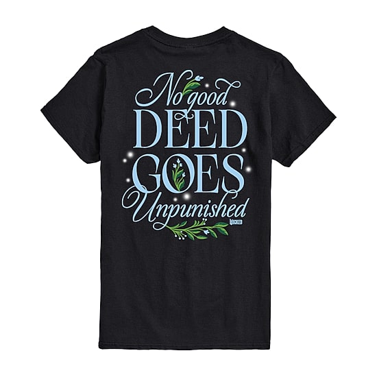 Mens Crew Neck Short Sleeve Regular Fit Wicked Graphic T-Shirt