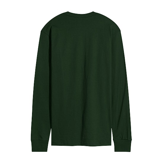 Mens Round Neck Long Sleeve Regular Fit Wicked Graphic T-Shirt