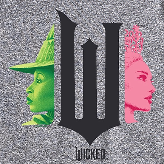 Mens Crew Neck Short Sleeve Regular Fit The Wizard of Oz Graphic T-Shirt
