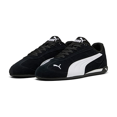 PUMA Caven Iii Plus Mens Sneakers, Color: White Silver Black
