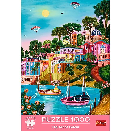 Trefl Premium Plus The Art of Colour Syros Greece 1000 Piece Puzzle