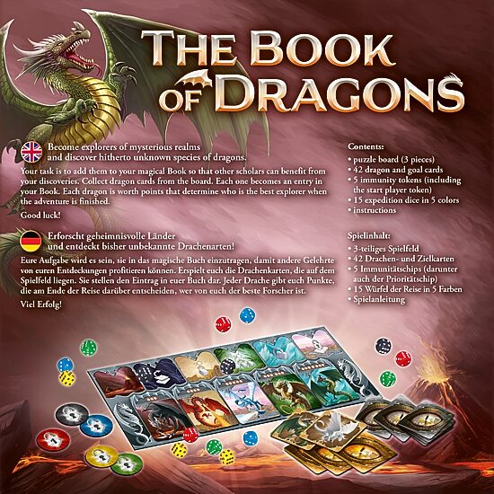Trefl Games The Book of Dragons Game