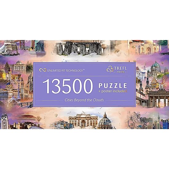 Trefl Prime UFT Cities Beyond the Clouds 13500 Piece Puzzle
