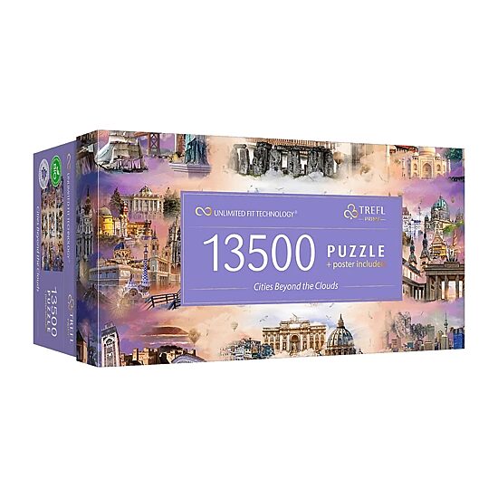 Trefl Prime UFT Cities Beyond the Clouds 13500 Piece Puzzle