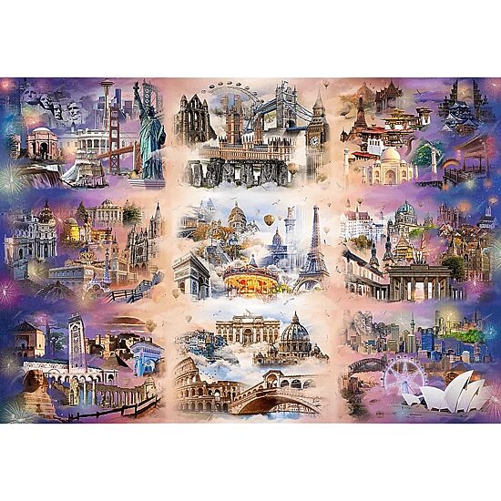 Trefl Prime UFT Cities Beyond the Clouds 13500 Piece Puzzle