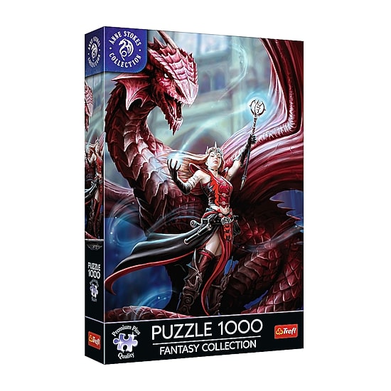 Trefl Premium Plus Anne Stokes Scarlet Mage 1000 Piece Puzzle