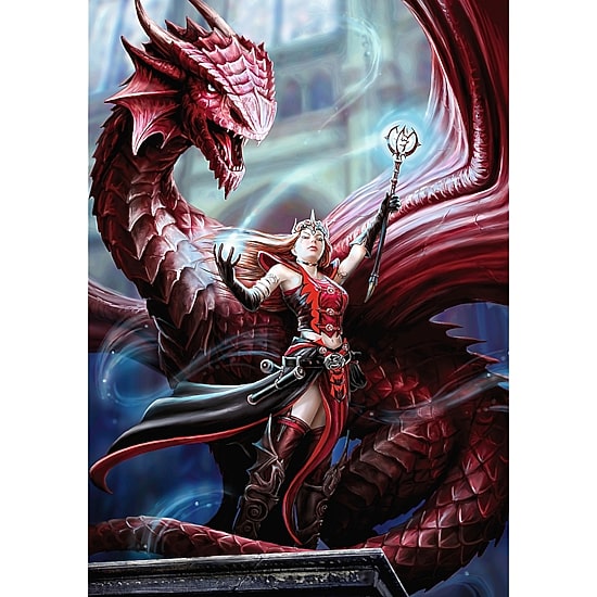 Trefl Premium Plus Anne Stokes Scarlet Mage 1000 Piece Puzzle