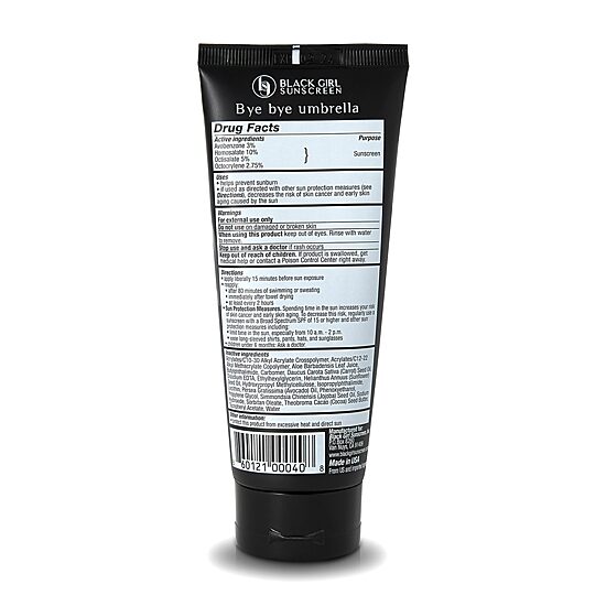 Black Girl Sunscreen Spf 30 Moisturizing Sunscreen Lotion For Face And Body-3 Oz.
