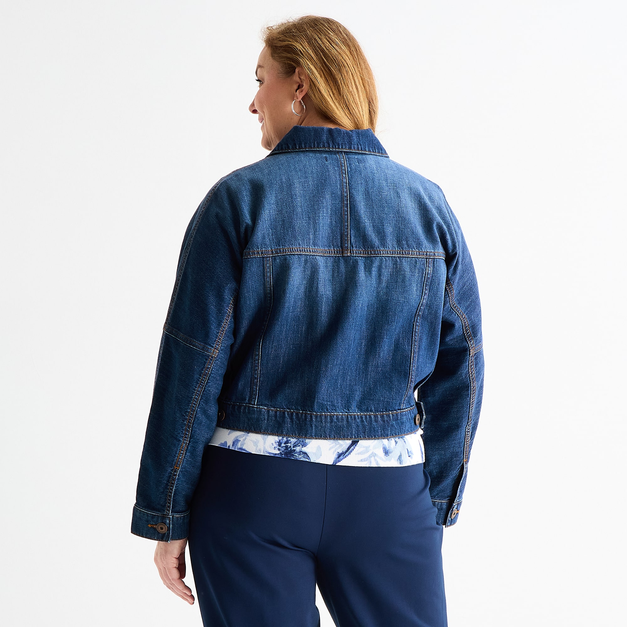 Liz Claiborne Womens Plus Jacket