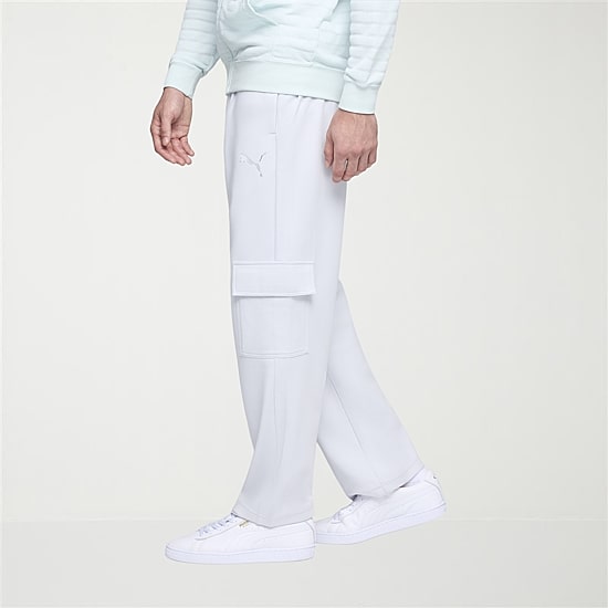 PUMA Mens Stretch Fabric Straight Relaxed Fit Active Cargo Pant