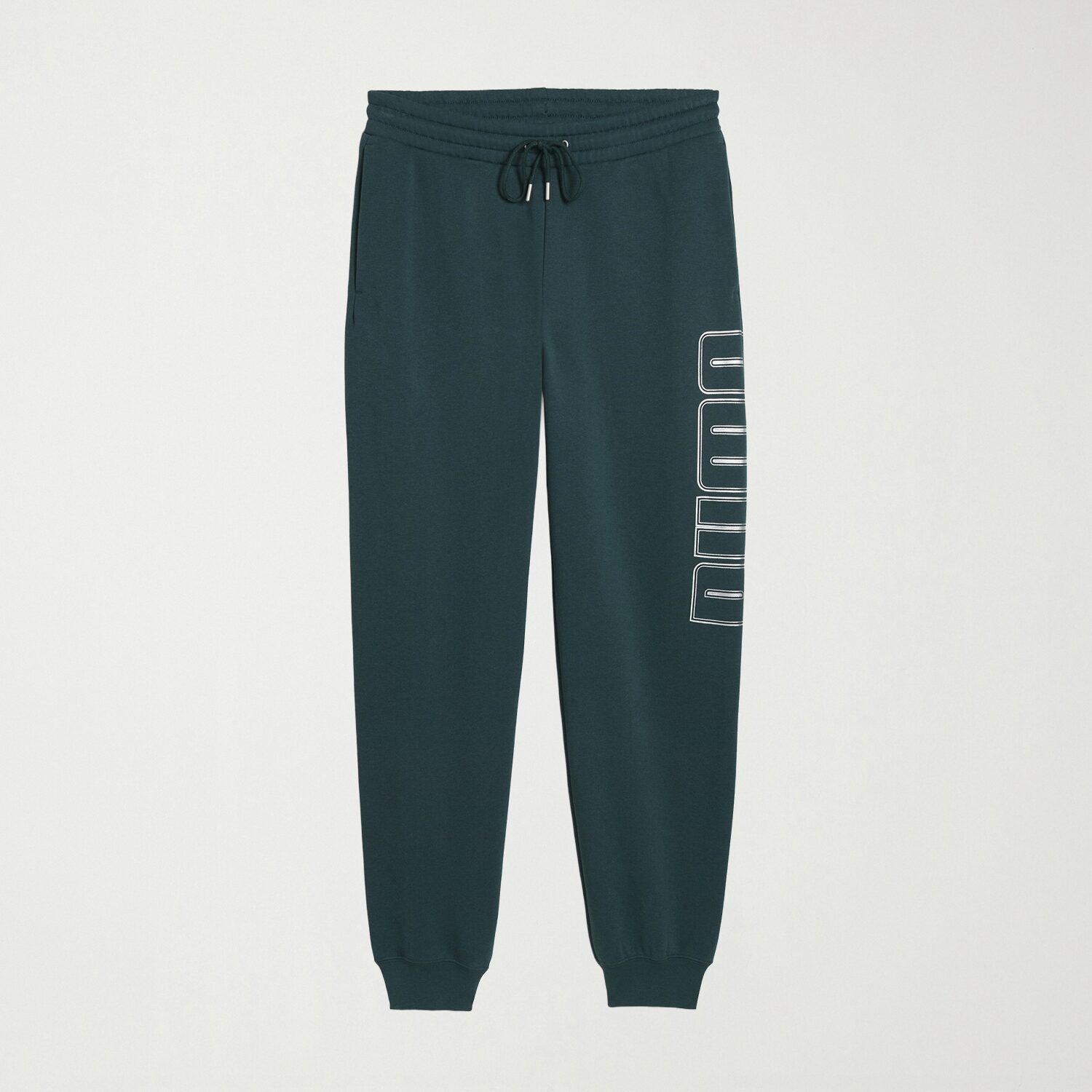PUMA Mens Cuffed Mid Rise Regular Fit Fleece Active Jogger Pant