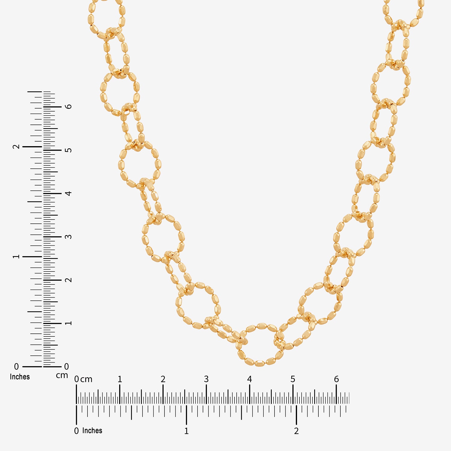 Limited Quantities! Womens 14K Gold 18 Inch Link Chain Necklace