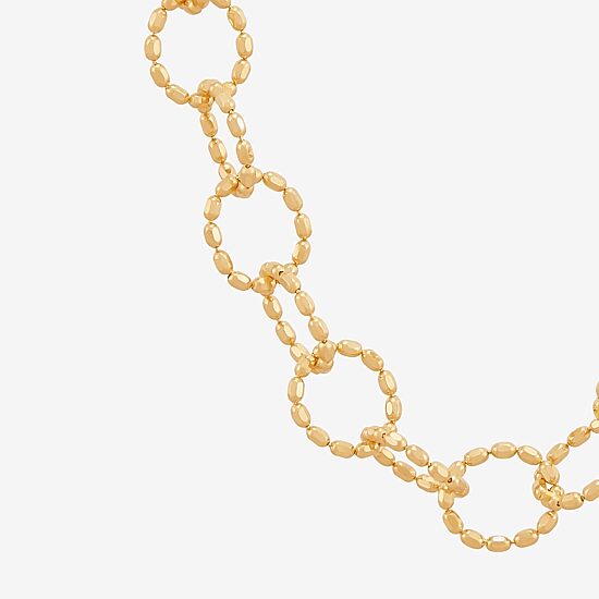 Limited Quantities! Womens 14K Gold 18 Inch Link Chain Necklace