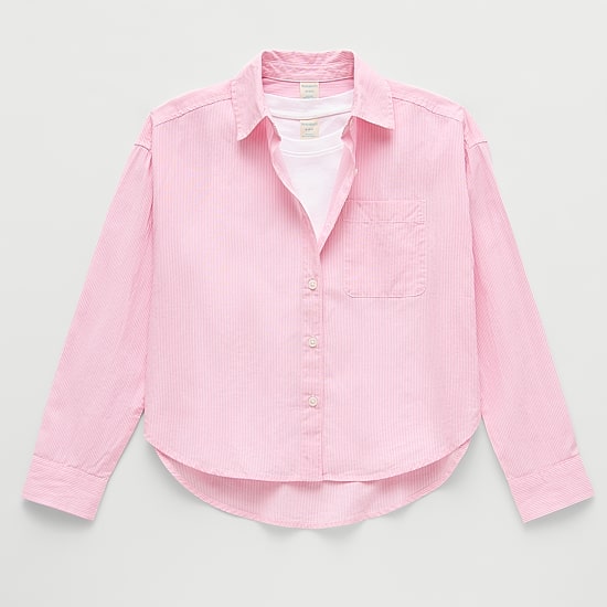 Thereabouts Little & Big Kid Girls 2-pc. Long Sleeve Shirt Set