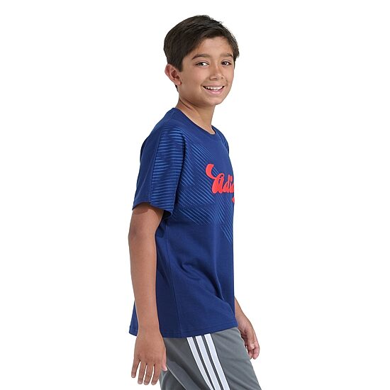 adidas Big Kid Boys Crew Neck Short Sleeve Loose Fit Graphic T-Shirt