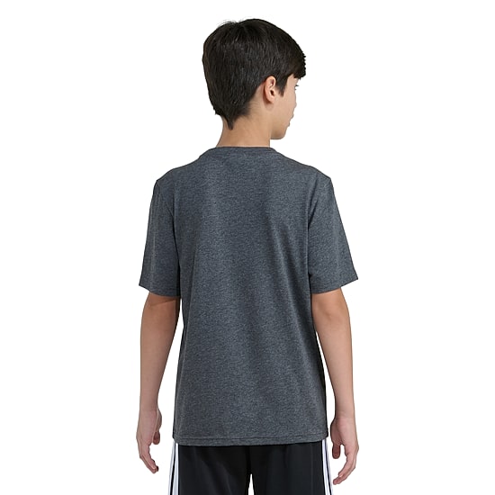 adidas Big Kid Boys Crew Neck Short Sleeve Regular Fit Graphic T-Shirt