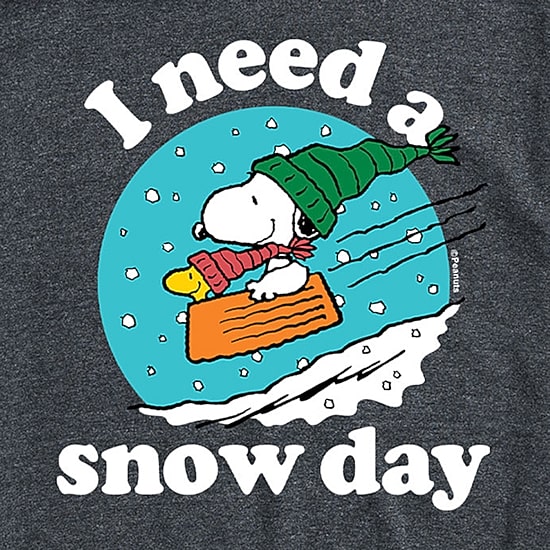 Mens Snoopy Graphic T-Shirt
