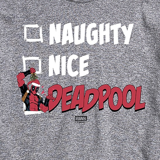 Mens Round Neck Short Sleeve Regular Fit Deadpool Big and Tall Graphic T-Shirt