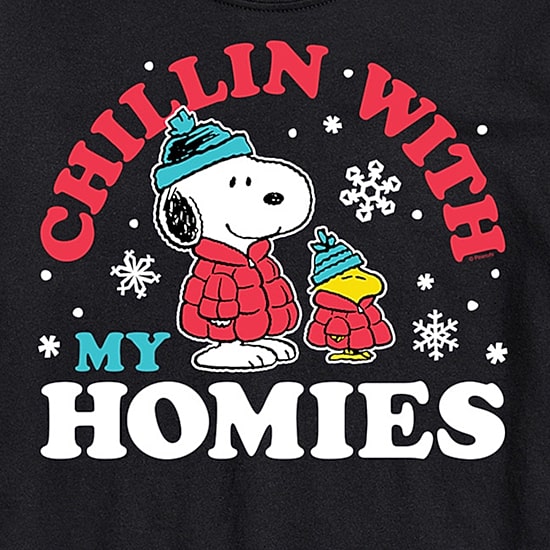 Mens Peanuts Graphic T-Shirt