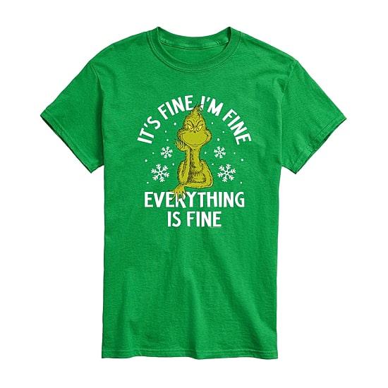 Mens Grinch Graphic T-Shirt