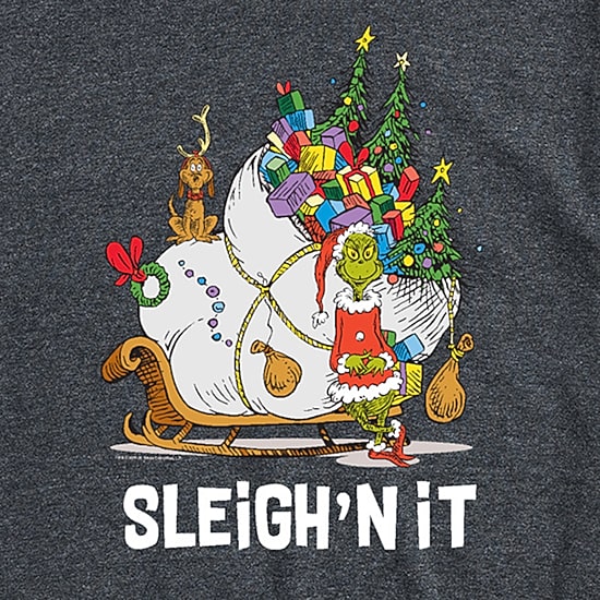 Mens Grinch Graphic T-Shirt