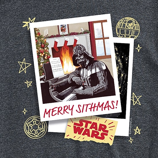 Mens Crew Neck Short Sleeve Regular Fit Star Wars Graphic T-Shirt