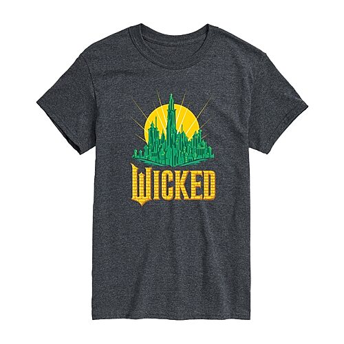 Mens Wicked Graphic T-Shirt, 6x-large, Black