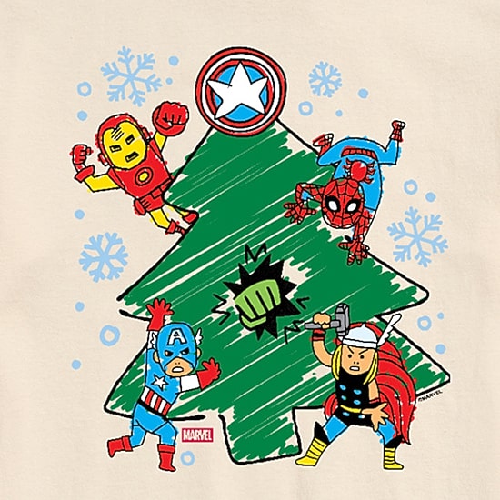 Mens Marvel Graphic T-Shirt