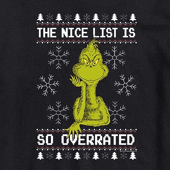 Mens Grinch Graphic T-Shirt