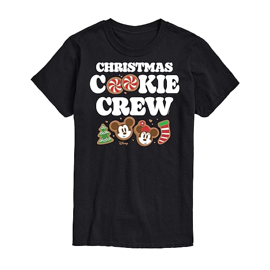 Mens Round Neck Short Sleeve Regular Fit Mickey and Friends Big and Tall Graphic T-Shirt