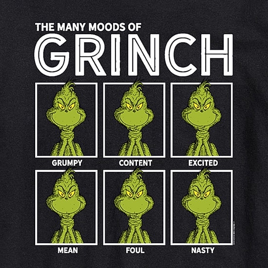 Mens Grinch Graphic T-Shirt