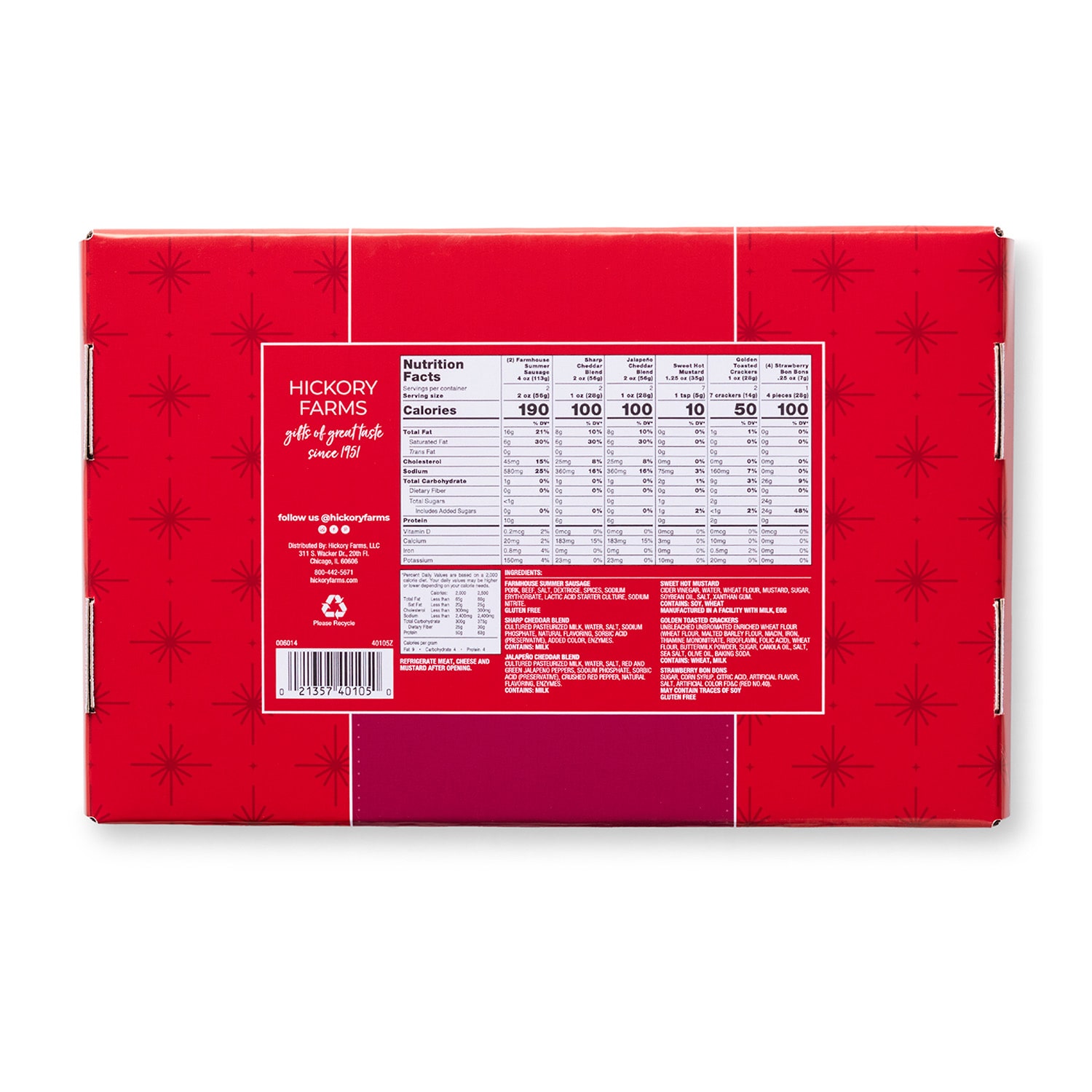 Hickory Farms Hearty Charcuterie Gift Box